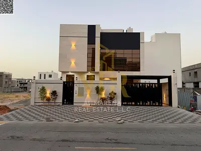 🔥 Luxury villa for sale in Al Bahia – Ajman | Built-up area 4,500 sq ft | 6 bedrooms + maid's room