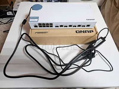 QNAP QSW-M408-4C 10GbE Managed Switch (Like New / Open Box)