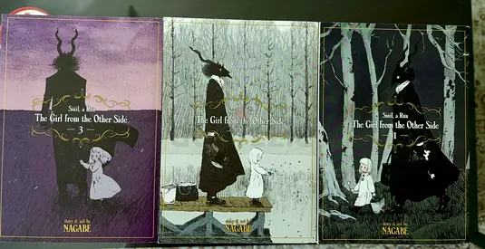 Manga - The Girl From the Other Side. Volume 1-3