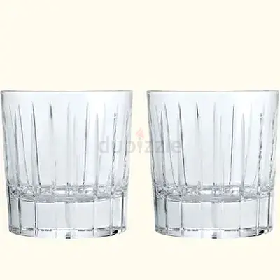 Christofle Iriana Whiskey Tumblers - Brand New Set of 2