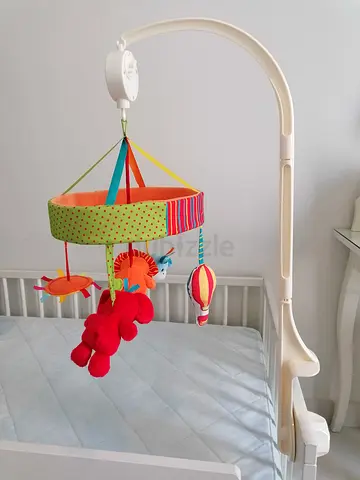 Baby Crib mobile arm with music