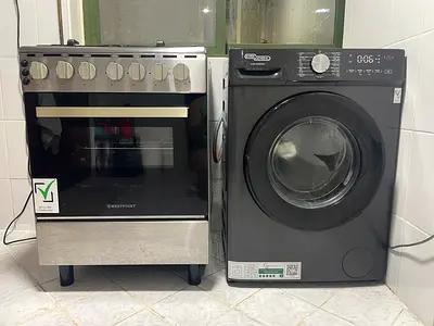Used oven/stove and front-load washing machine - good working condition