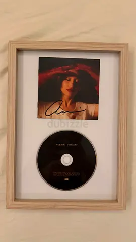 Signed CD Display, Ariana Grande - Eternal Sunshine ☀️
