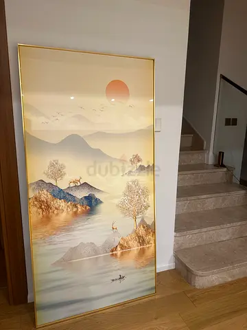 Luxury Wall Art – Golden Landscape