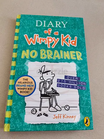Diary of a Wimpy Kid: No Brainer - Hardcover (Jeff Kinney)