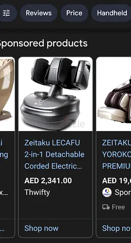 Zeitake deatachable feet nd calf massager