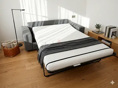 Brand New condition ikea vimle two seater sofa bed with mattress