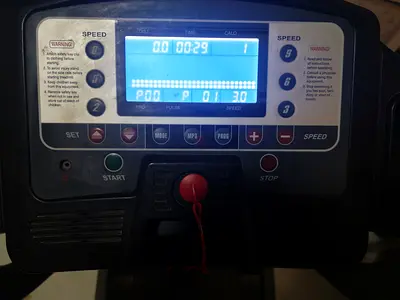 Treadmill Console with Safety Key — Used Home Treadmill (Good Condition) price is negotiable