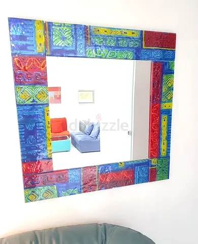 ✨**Vibrant Decorative Mirror – Add Color to Your Space!**✨