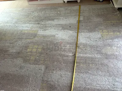 Large Neutral Abstract Area Rug - Light Grey Tones