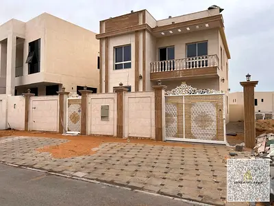 Modern 3BR Villa for Sale in Al Helio 2 Ajman | Stone Facade | Spacious Yard | Ready to Move