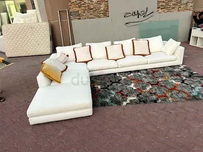 Luxury Premium Quality Minotti big seven seater lshape sofa