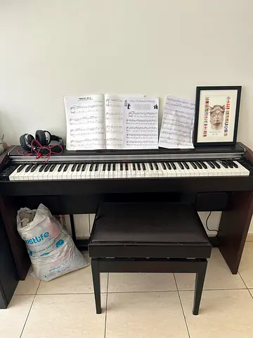 Casio Privia PX 700 Digital piano with stool included.