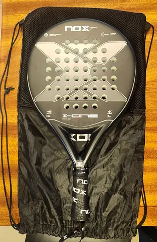 Nox X-One padel racket with Carry bag