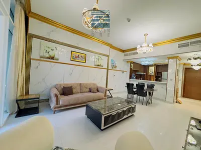 مفروشة بغرفة نوم واحدة | بارك جيت ريزيدنس A | شرفة وإطلالات على المدينة