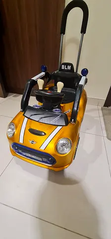Ride-on Electric Toy Car with Parental Handle