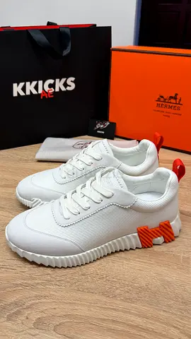 Hermes Bouncing Sneaker ‘White/Orange’
