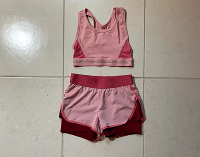 Girls 6-8Y Gym-Sports clothes