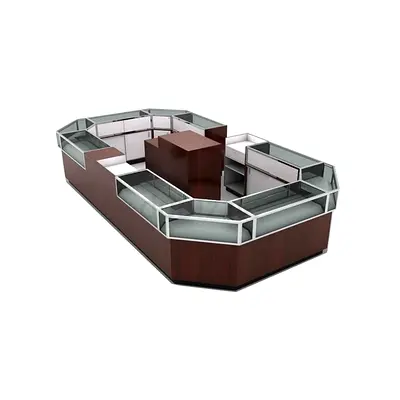 Luxury jewellery kiosk design