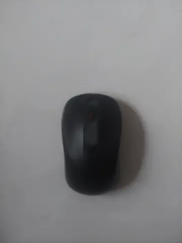 Black Wireless Optical Mouse - Good Condition