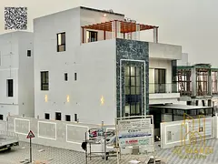 Own a villa in Ajman/Al Helio with fees and AC