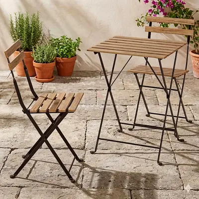 IKEA TÄRNÖ - 2 Chairs + Folding Table for balcony or graden
