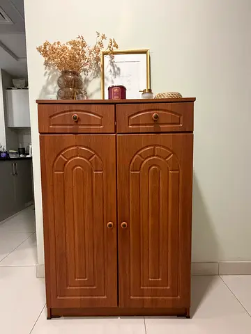 Shoe Cupboard Wooden Finish