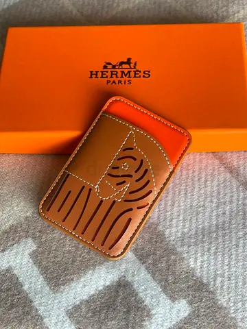 Hermès Zebra MagSafe card holder