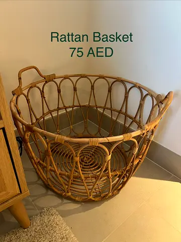 Rattan Basket - 54x39cm