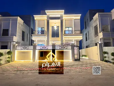 Modern villa for sale in Al Helio, Ajman | 6 master bedrooms, registration and ownership fees included