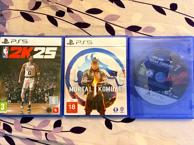 MK1, Gran Turismo 7, NBA 2K25 PS5 Games