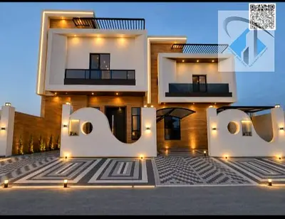 Villa for sale, freehold, for all nationalities, near Sheikh Mohammed Bin Zayed Road, including registration and ownership fees.