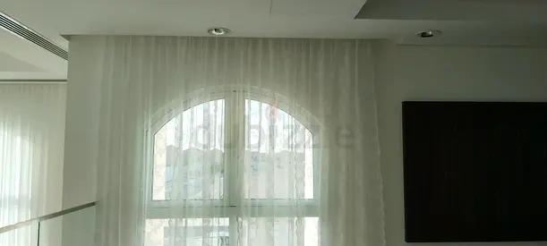 Sheer White Curtain Panel - Light-Filtering, Ready to Hang