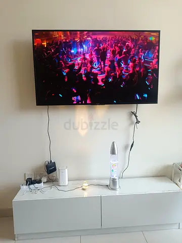 46-55 inch Wall-Mounted LED Smart TV in Good Condition - Available from 24th May