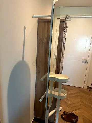 IKEA LIERSKOGEN valet stand with full-length mirror