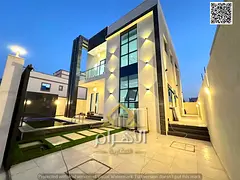 Villa for sale, 4 bedrooms with swimming pool, registration fees included, one minute from Sheikh Mo