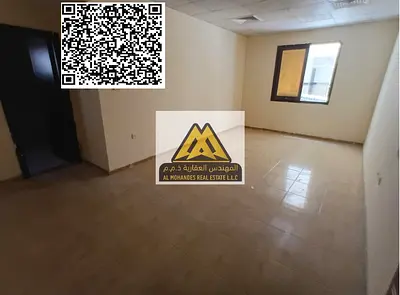 A great budget-friendly opportunity for annual rent in Al Alia – Ajman. A spacious studio with a semi-separated kitchen and central air conditioning,