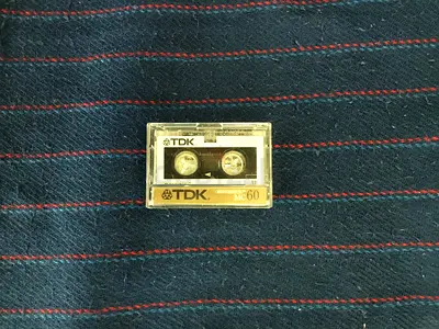 TDK MC60 Microcassette Recording Tape