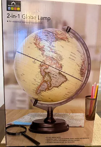 Light up globe