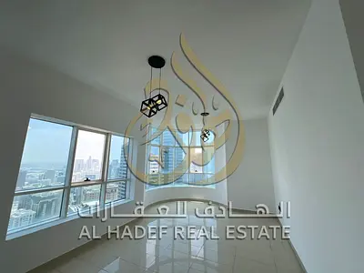 غرفتين ماستر وصالة بالمجاز 3 بإطلالة بحرية، جيم ومسبح وباركن مجاني، شهر مجاني، الدفع مرن 4 أو 6 دفعات