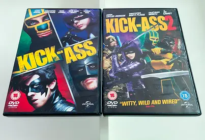 2 Kick-A$$ Movie DVD’s