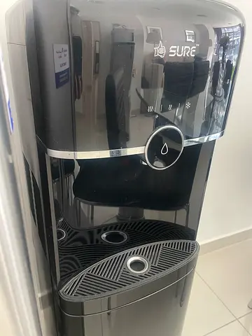 Standing Water Dispenser / Cooler - Black, Very Good Condition