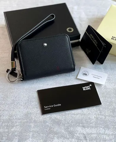 Montblanc Sartorial mini zip-around wallet