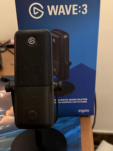 Elgato Wave:3 USB Condenser Microphone - Excellent Condition