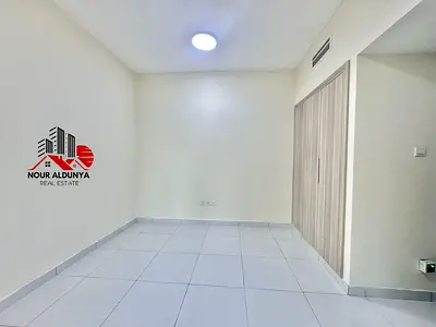 ( MONTHLY PAYMENTS )12 CHEQUES - SPACIOUS STUDIO AVAILABLE FOR FAMILY - RENT 36K - CAR PARKING + GYM FREE