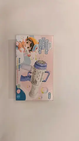 Kids Bubble Gun Machine - Battery Powered Bubble Blower