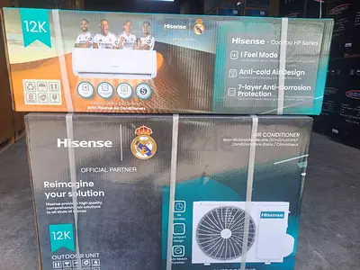 Hisense 12K Split Air Conditioner (New in Box) - Complete Indoor and Outdoor Units