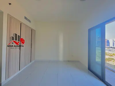 ( MONTHLY PAYMENTS )12 CHEQUES - SPACIOUS STUDIO WITH BALCONY AVAILABLE FOR FAMILY - RENT 38K - CAR PARKING + GYM FREE