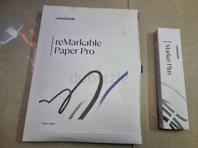 Remarkable paper pro tablet with marker plus tablet box just open for Actual pictures