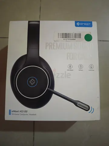 eMeet HS100 Wired + Wireless Headset